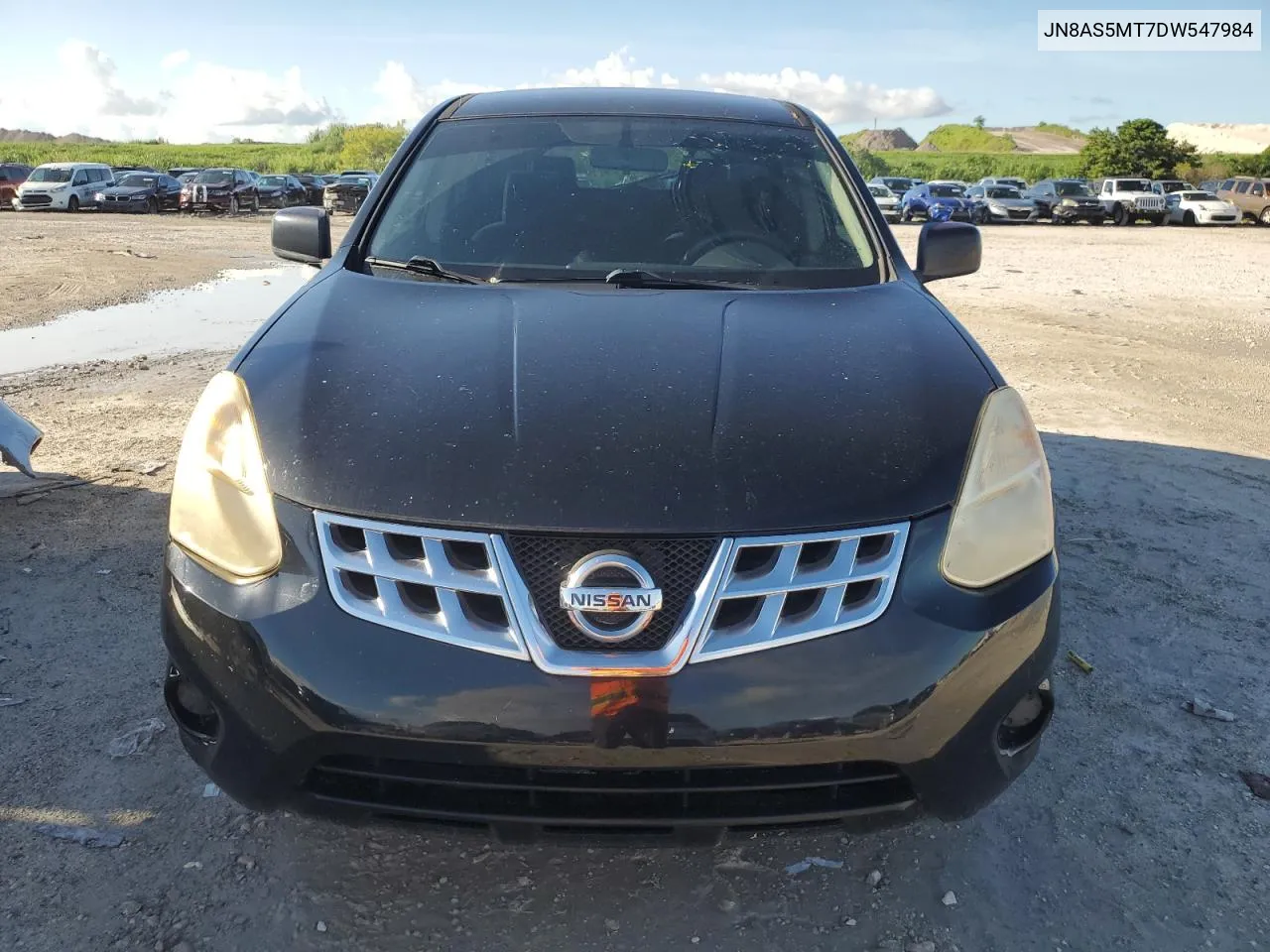 2013 Nissan Rogue S VIN: JN8AS5MT7DW547984 Lot: 72606994