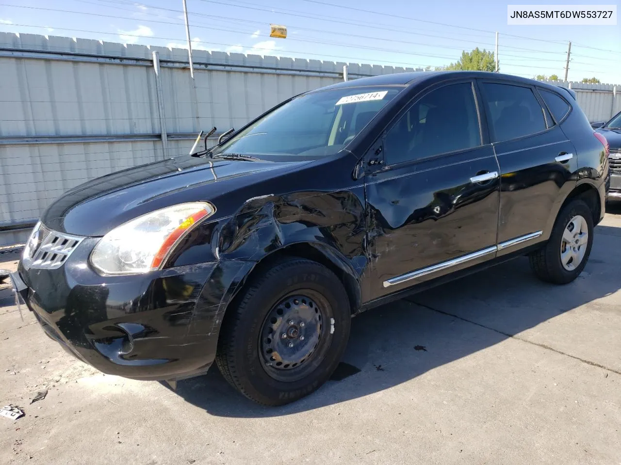 2013 Nissan Rogue S VIN: JN8AS5MT6DW553727 Lot: 72756714