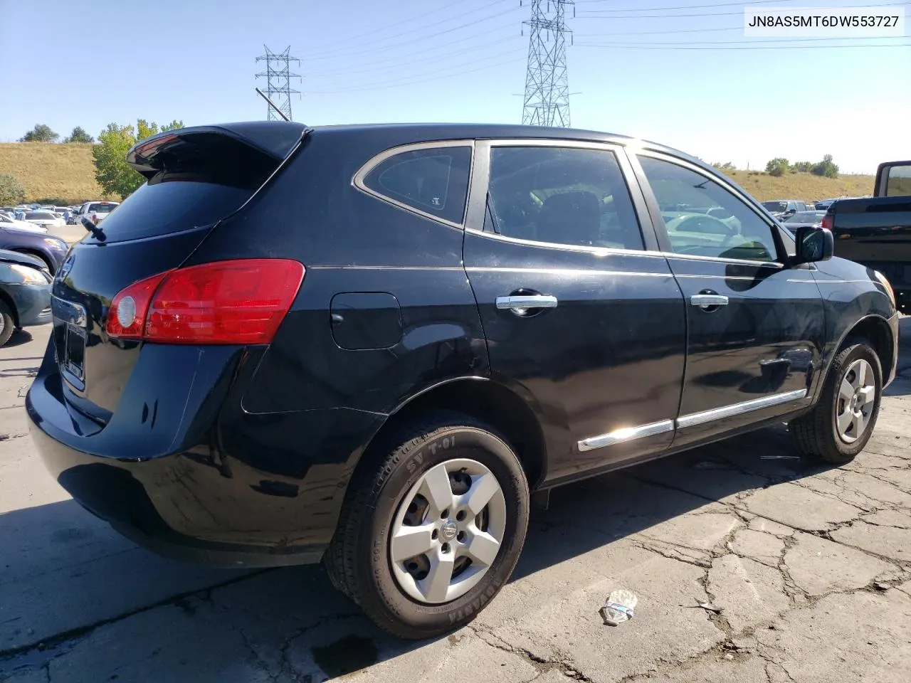 2013 Nissan Rogue S VIN: JN8AS5MT6DW553727 Lot: 72756714