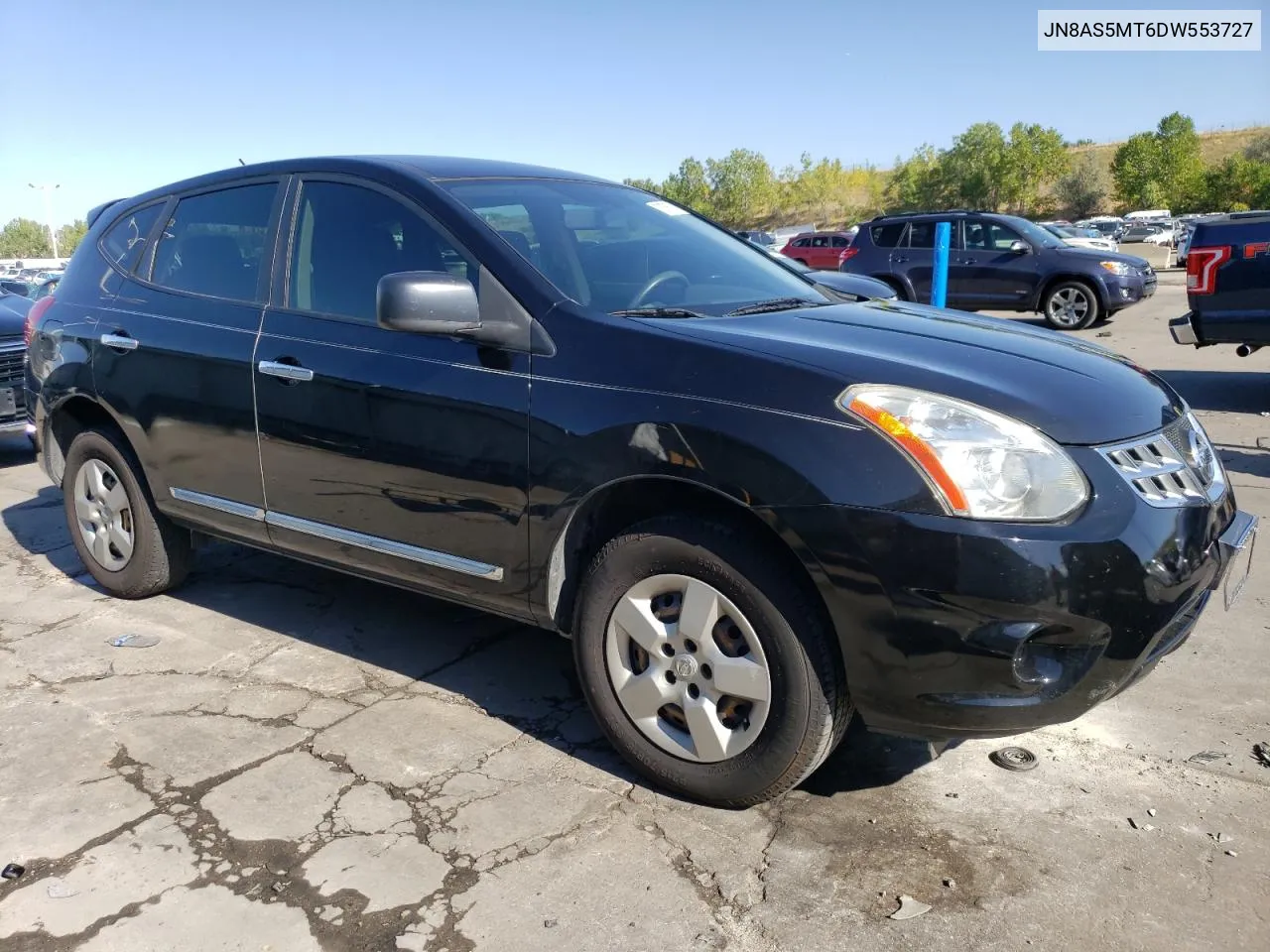 2013 Nissan Rogue S VIN: JN8AS5MT6DW553727 Lot: 72756714