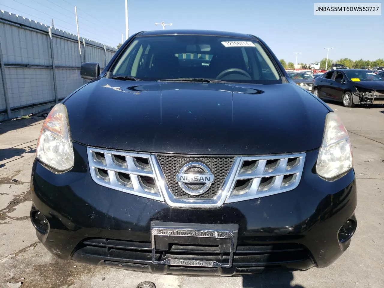 2013 Nissan Rogue S VIN: JN8AS5MT6DW553727 Lot: 72756714