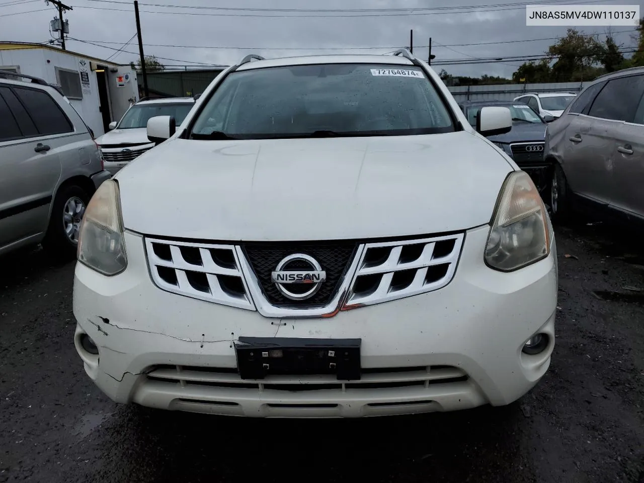 2013 Nissan Rogue S VIN: JN8AS5MV4DW110137 Lot: 72764874