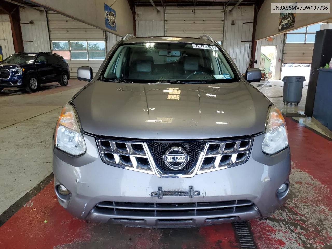 2013 Nissan Rogue S VIN: JN8AS5MV7DW137736 Lot: 72779324