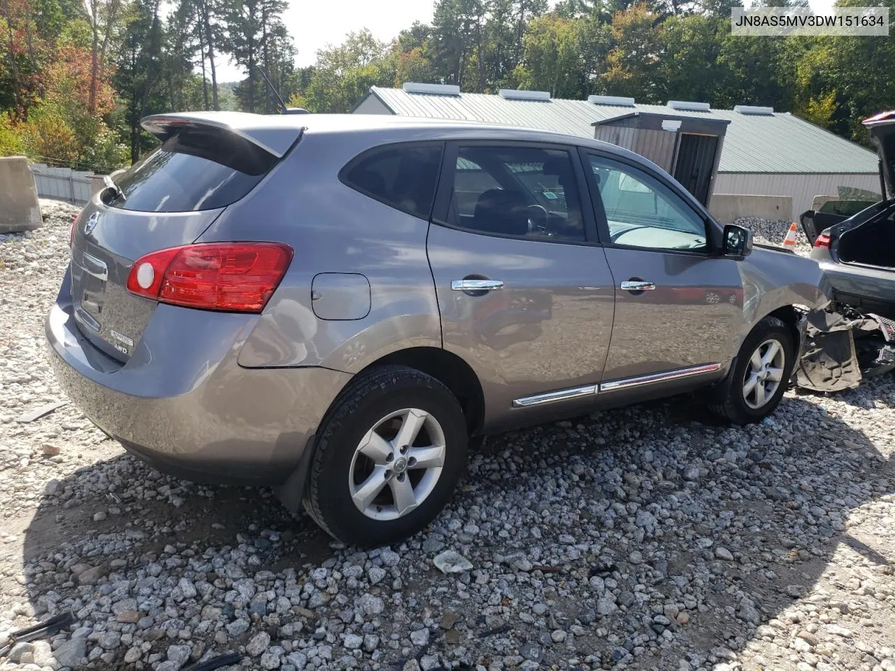 2013 Nissan Rogue S VIN: JN8AS5MV3DW151634 Lot: 73150584