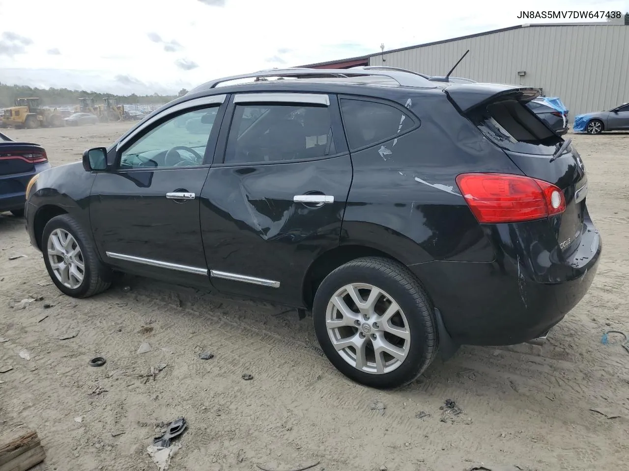 2013 Nissan Rogue S VIN: JN8AS5MV7DW647438 Lot: 73249224