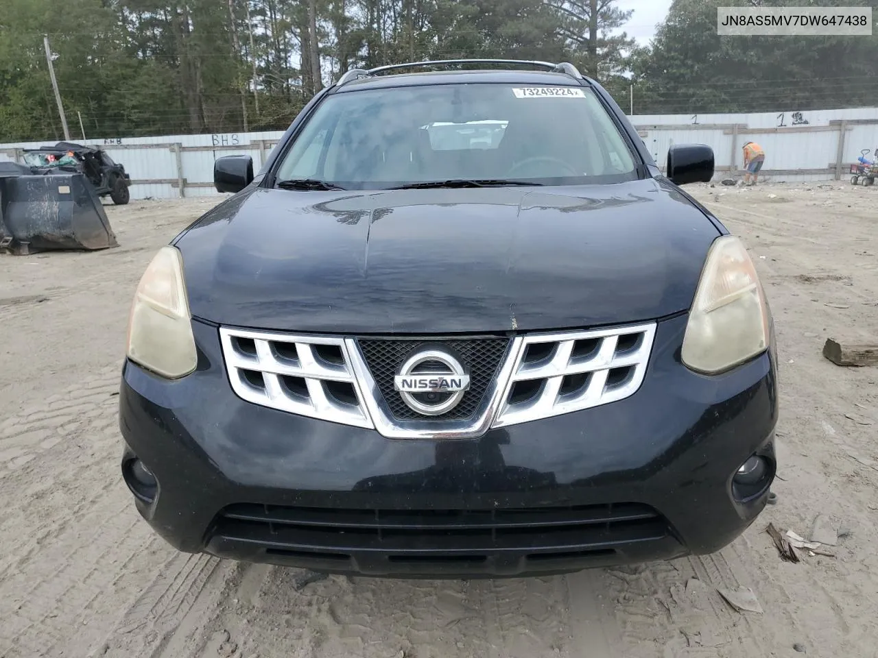 2013 Nissan Rogue S VIN: JN8AS5MV7DW647438 Lot: 73249224