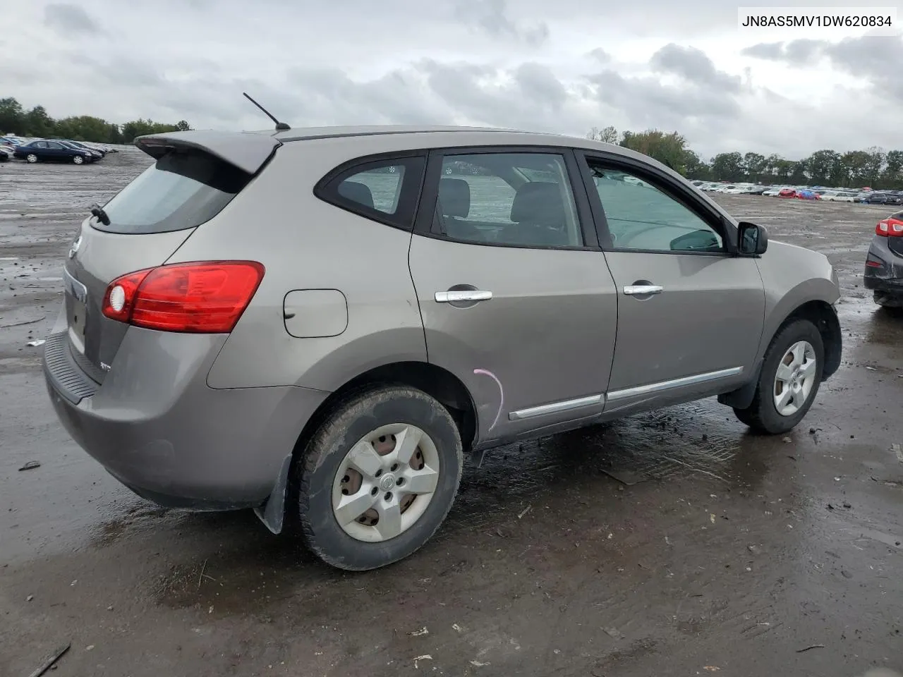 2013 Nissan Rogue S VIN: JN8AS5MV1DW620834 Lot: 73563034