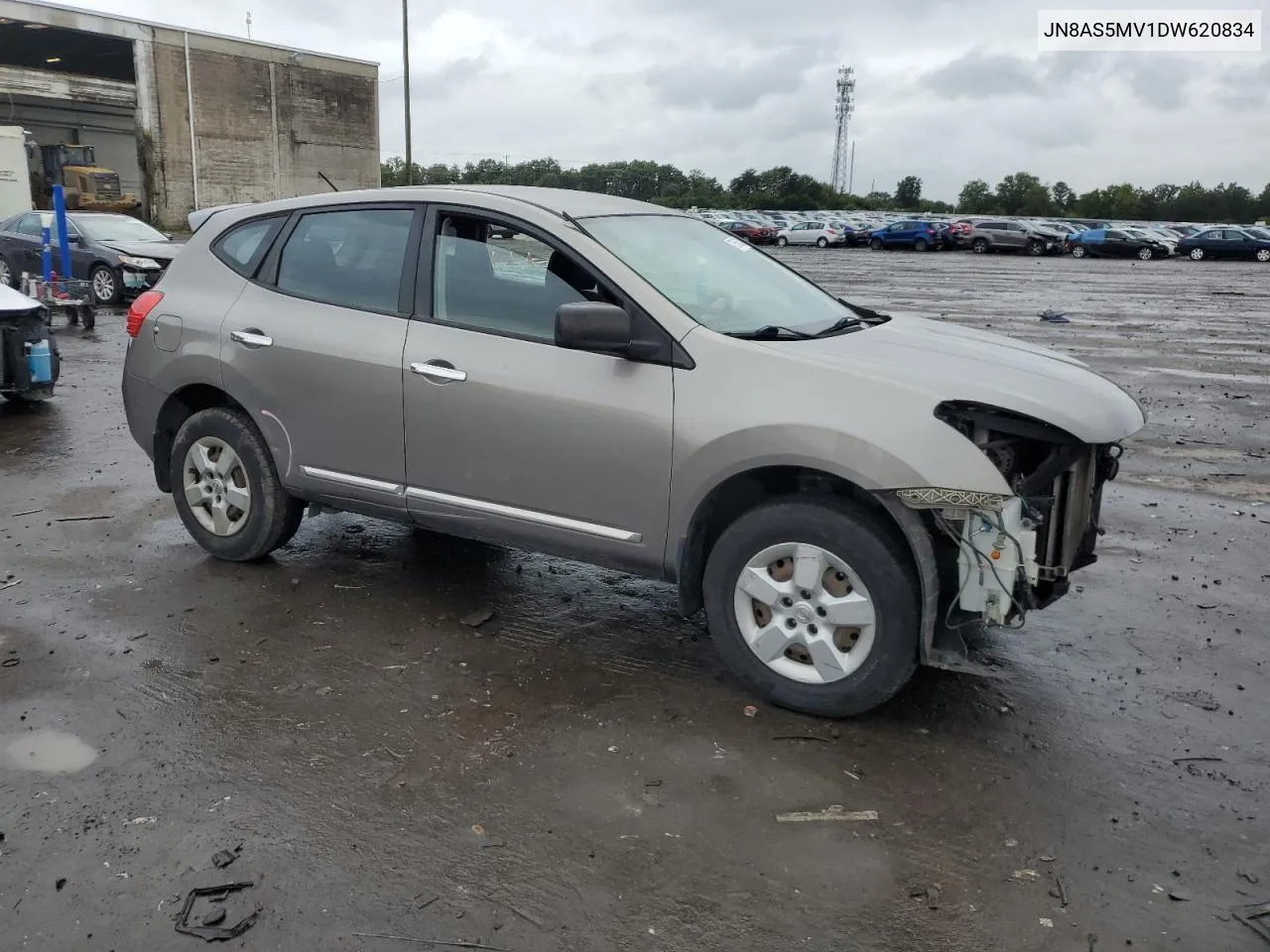 2013 Nissan Rogue S VIN: JN8AS5MV1DW620834 Lot: 73563034