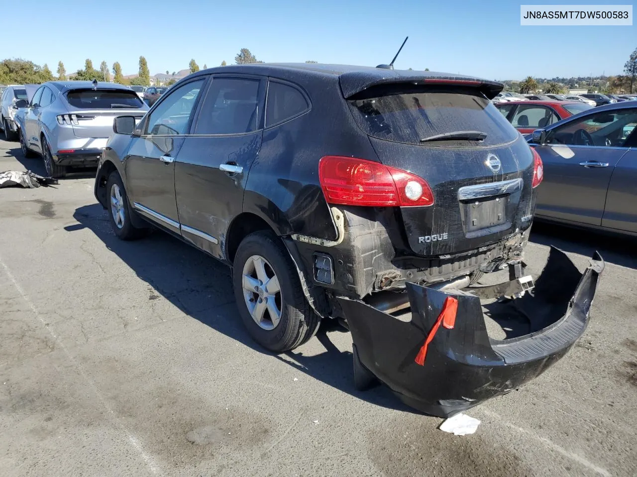 2013 Nissan Rogue S VIN: JN8AS5MT7DW500583 Lot: 74376744