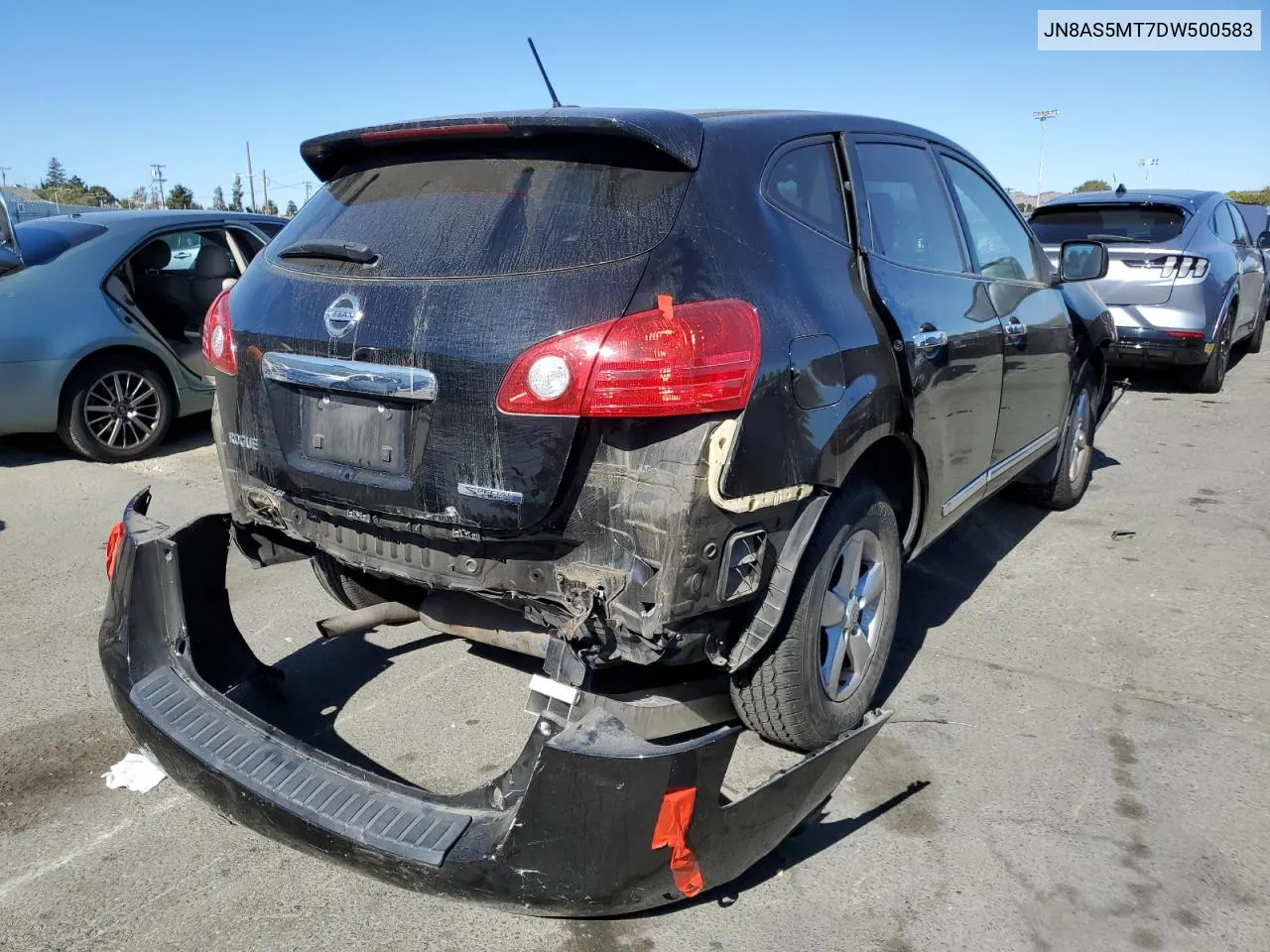 2013 Nissan Rogue S VIN: JN8AS5MT7DW500583 Lot: 74376744