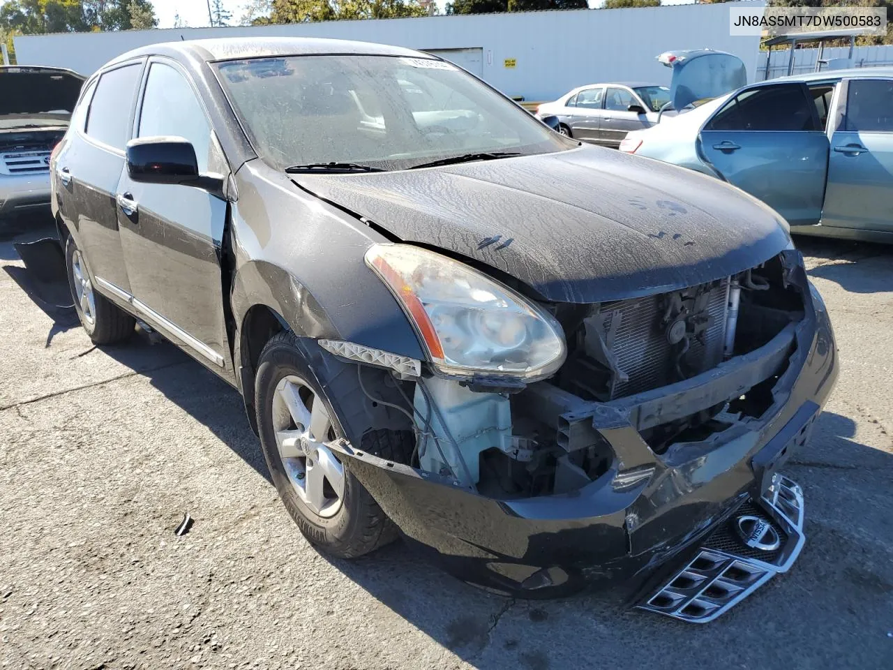 2013 Nissan Rogue S VIN: JN8AS5MT7DW500583 Lot: 74376744