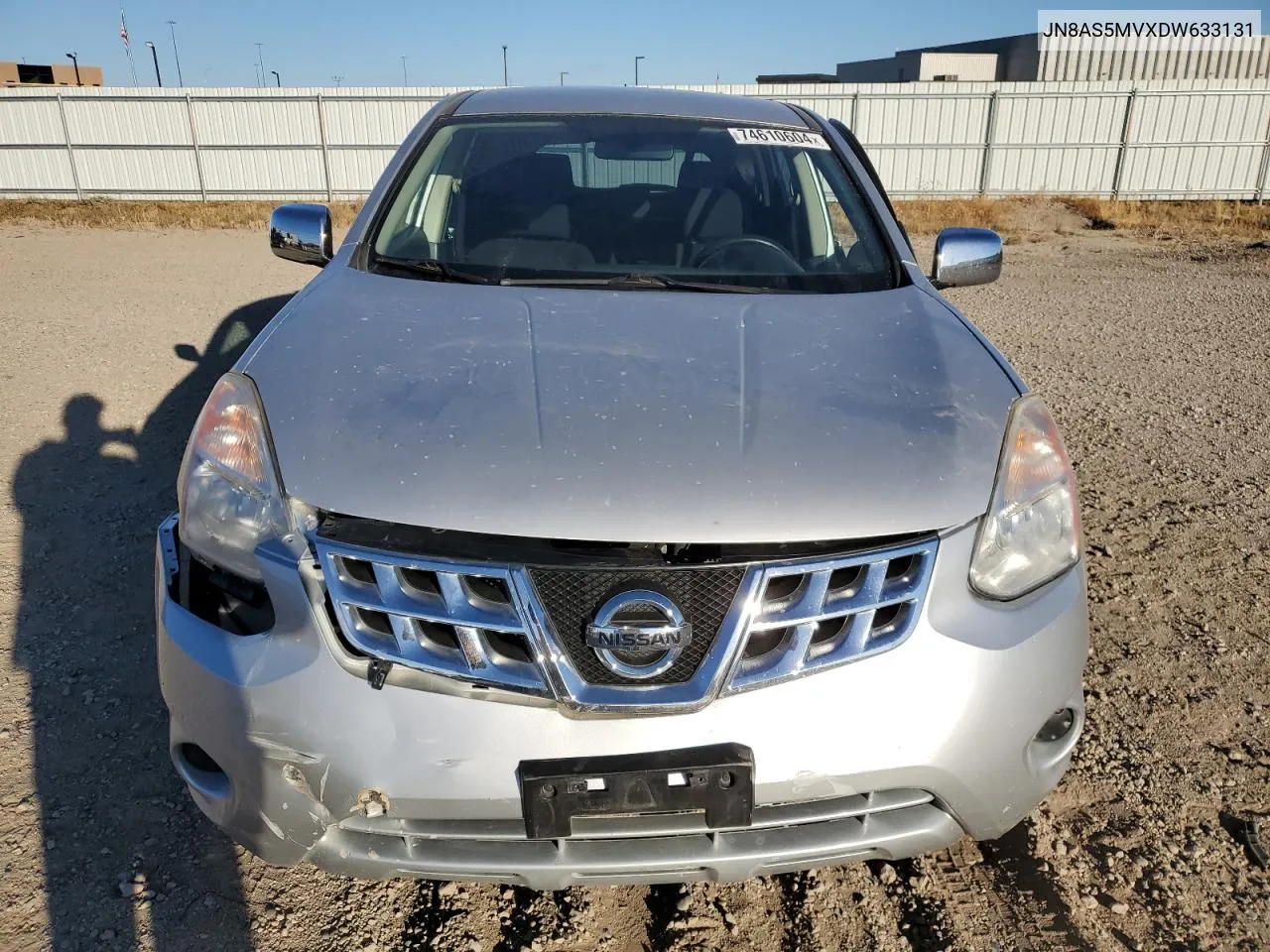 2013 Nissan Rogue S VIN: JN8AS5MVXDW633131 Lot: 74610604