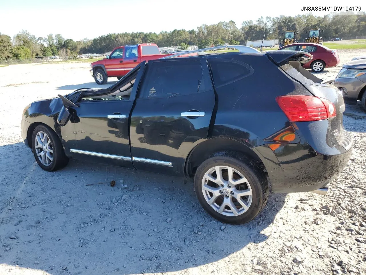 2013 Nissan Rogue S VIN: JN8AS5MV1DW104179 Lot: 74851144