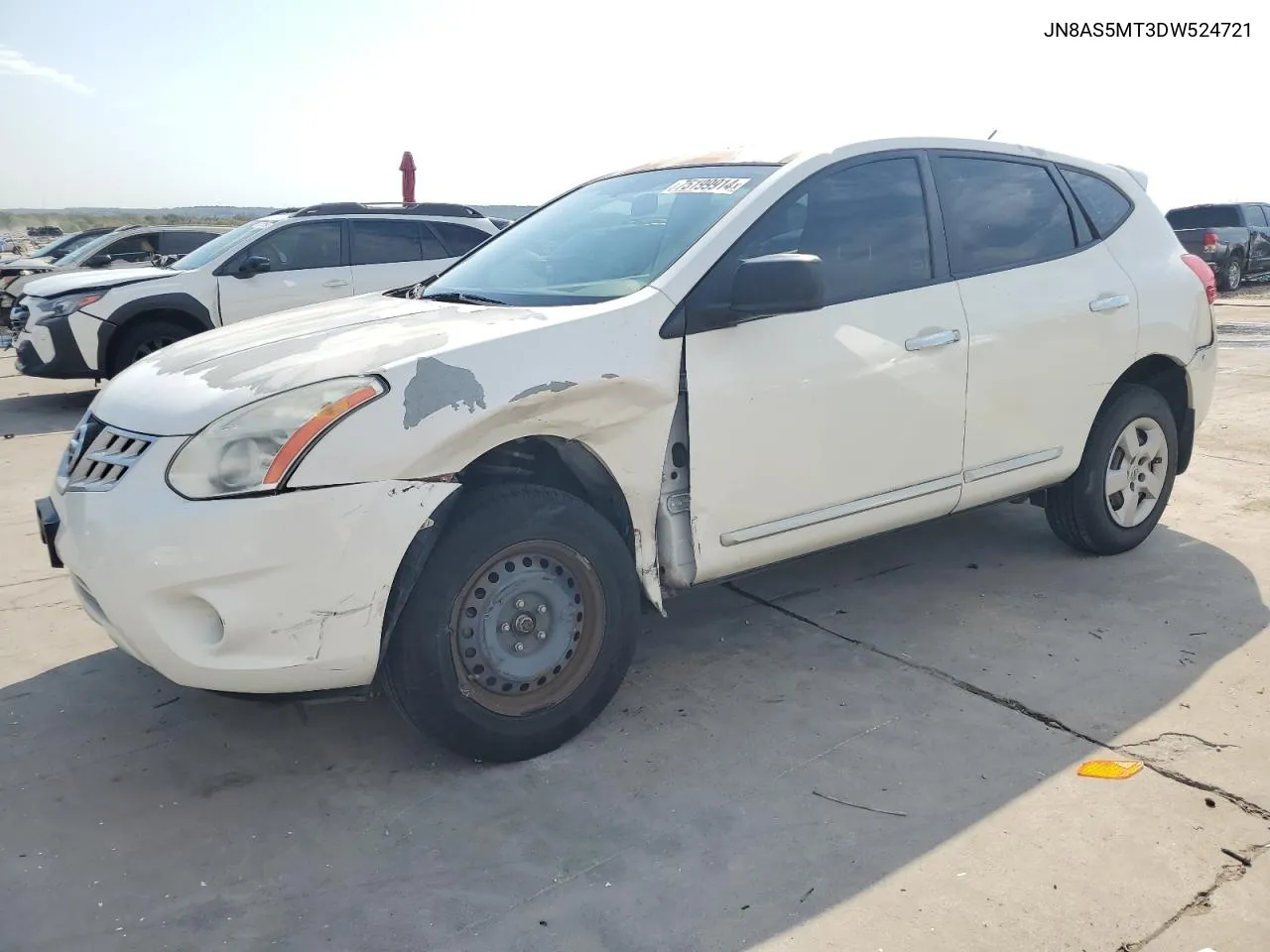 2013 Nissan Rogue S VIN: JN8AS5MT3DW524721 Lot: 75199914