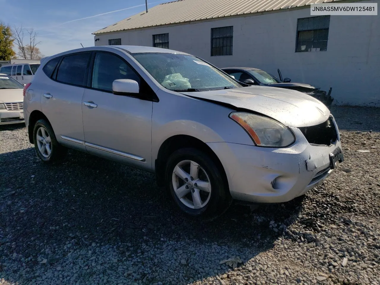 2013 Nissan Rogue S VIN: JN8AS5MV6DW125481 Lot: 75365254