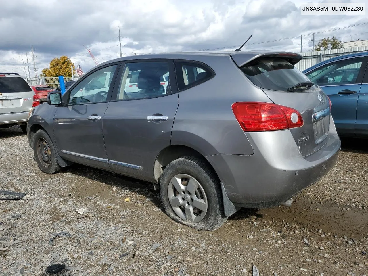 2013 Nissan Rogue S VIN: JN8AS5MT0DW032230 Lot: 75484764