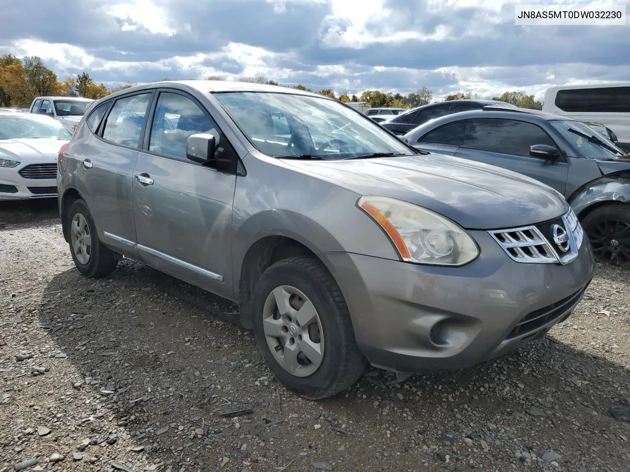 2013 Nissan Rogue S VIN: JN8AS5MT0DW032230 Lot: 75484764