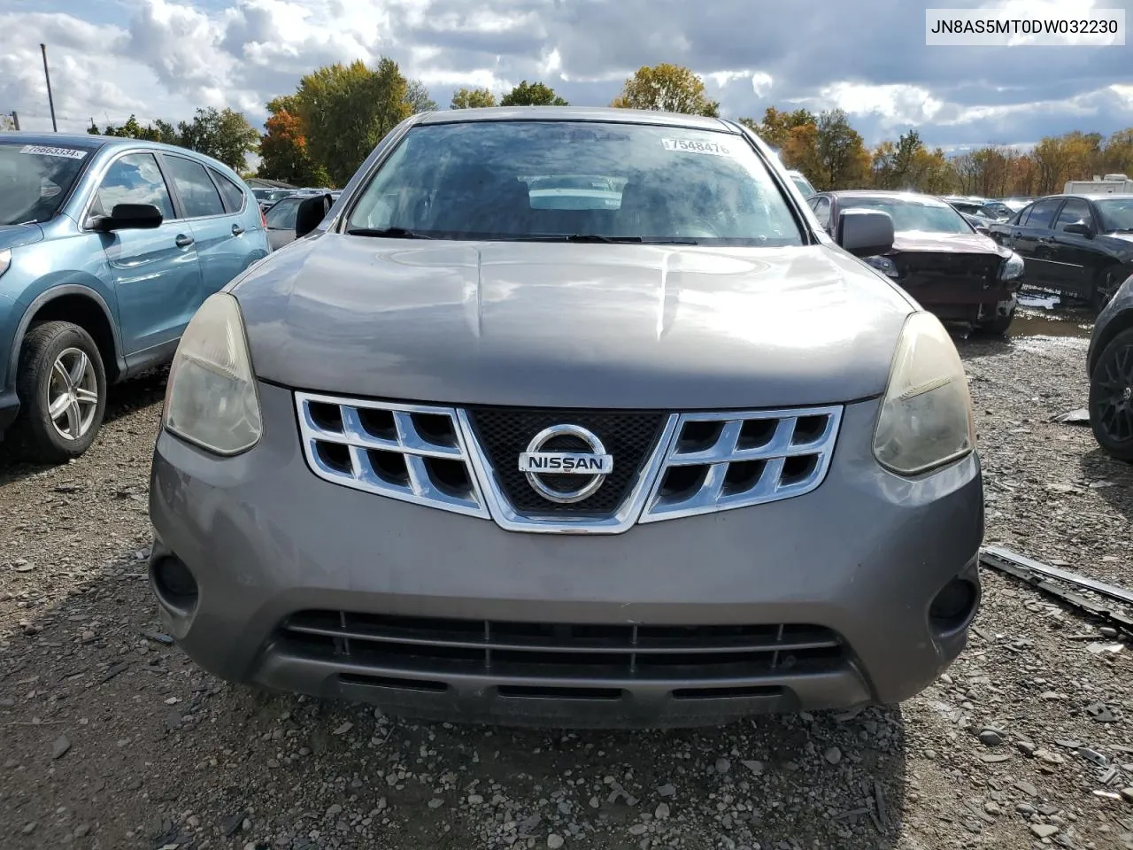 2013 Nissan Rogue S VIN: JN8AS5MT0DW032230 Lot: 75484764