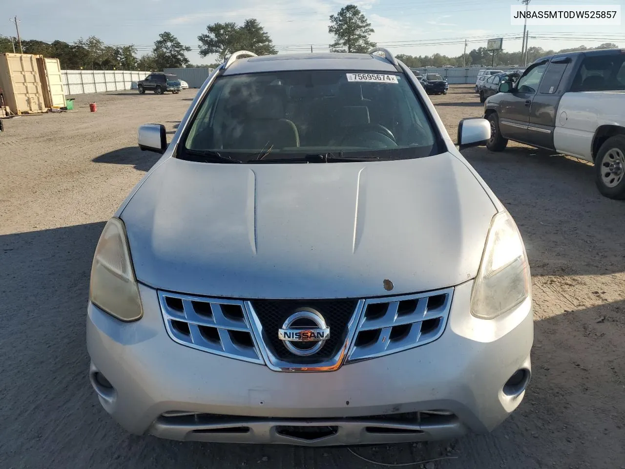 2013 Nissan Rogue S VIN: JN8AS5MT0DW525857 Lot: 75695674