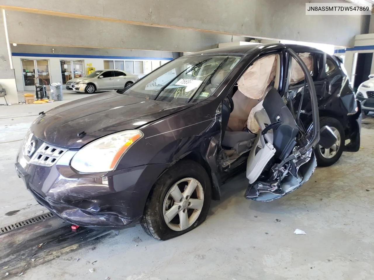 2013 Nissan Rogue S VIN: JN8AS5MT7DW547869 Lot: 75696294