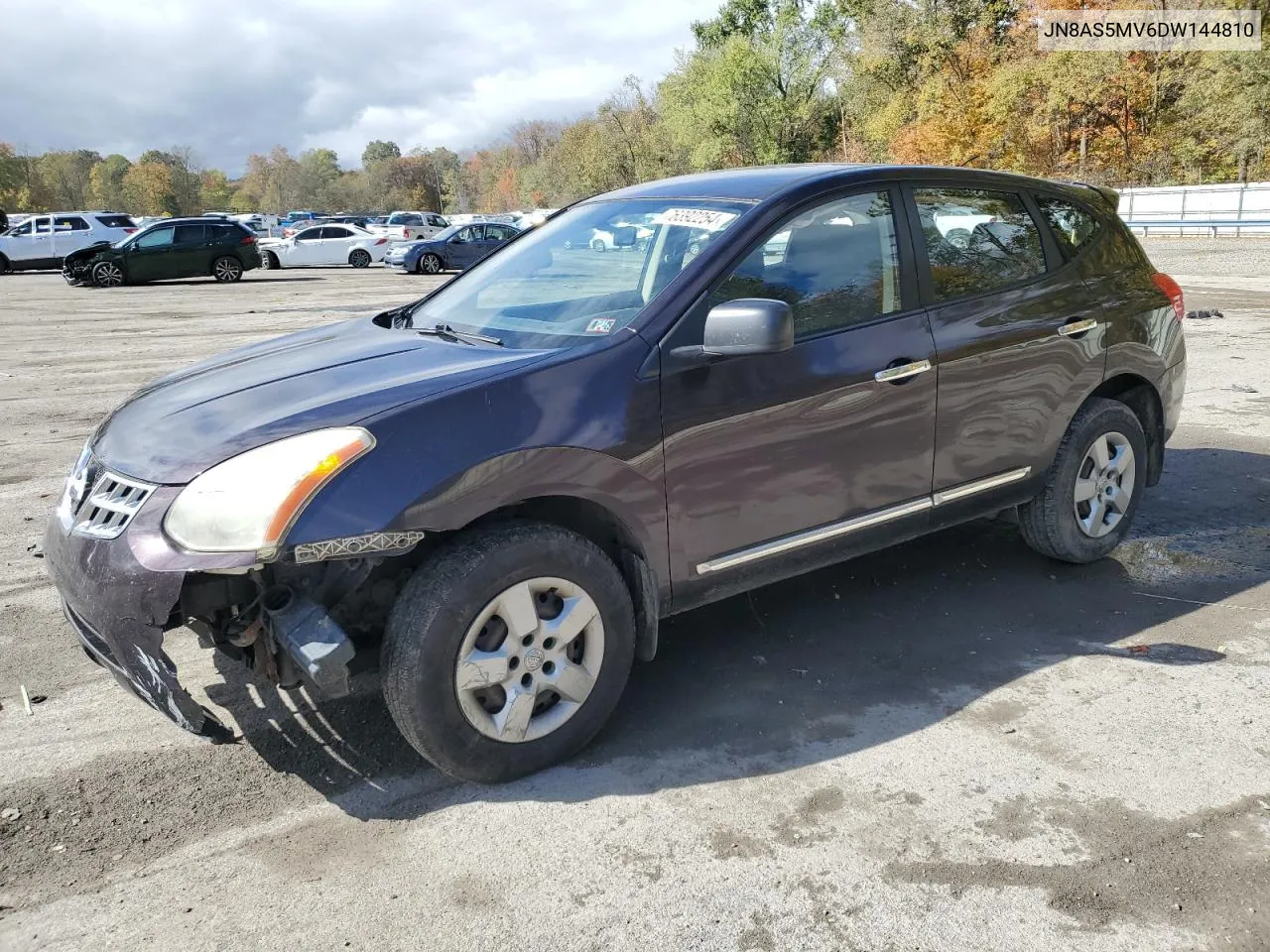 2013 Nissan Rogue S VIN: JN8AS5MV6DW144810 Lot: 76392254