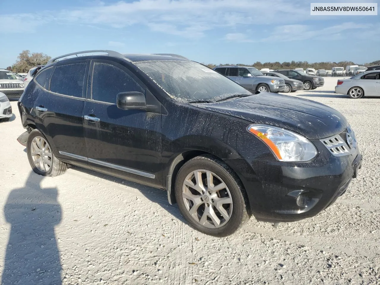 2013 Nissan Rogue S VIN: JN8AS5MV8DW650641 Lot: 76505874