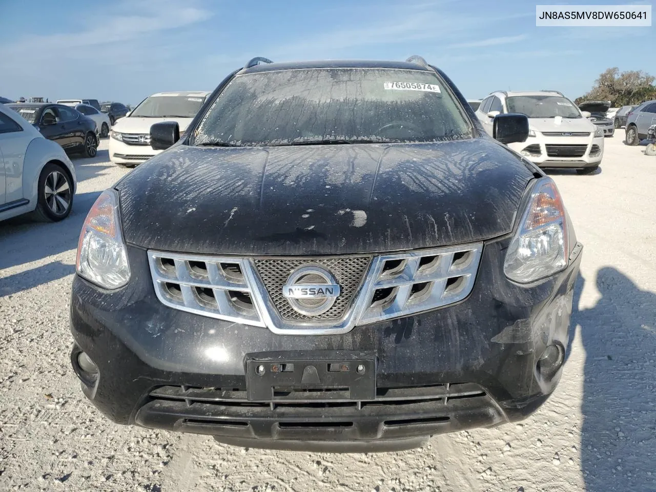 2013 Nissan Rogue S VIN: JN8AS5MV8DW650641 Lot: 76505874