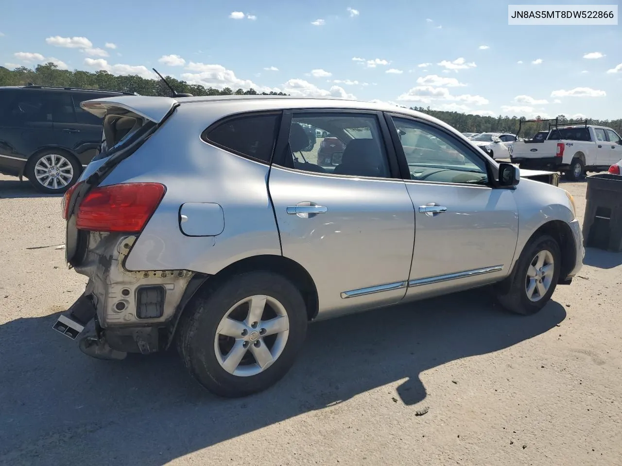 2013 Nissan Rogue S VIN: JN8AS5MT8DW522866 Lot: 76652284