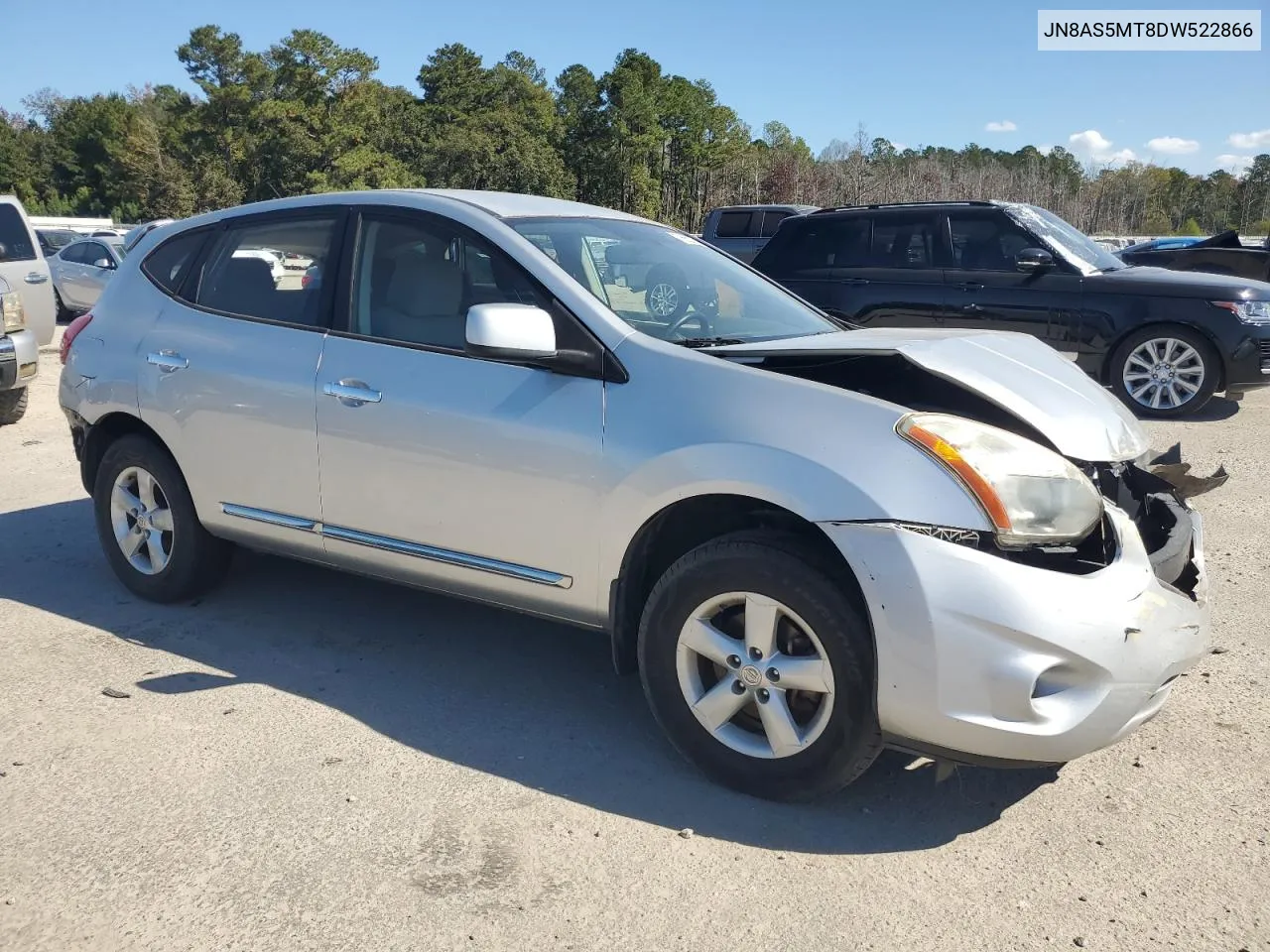 2013 Nissan Rogue S VIN: JN8AS5MT8DW522866 Lot: 76652284