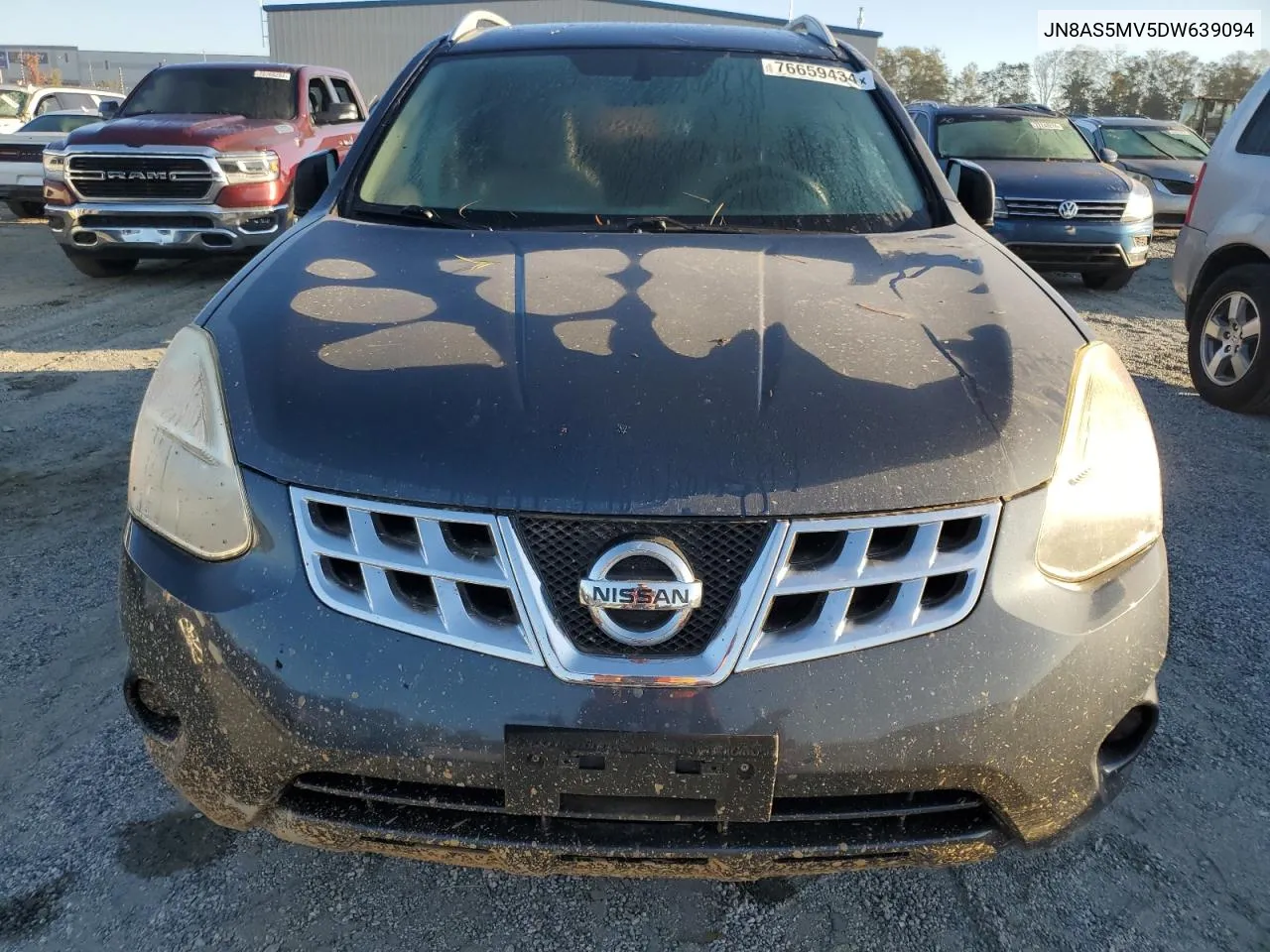 2013 Nissan Rogue S VIN: JN8AS5MV5DW639094 Lot: 76659434