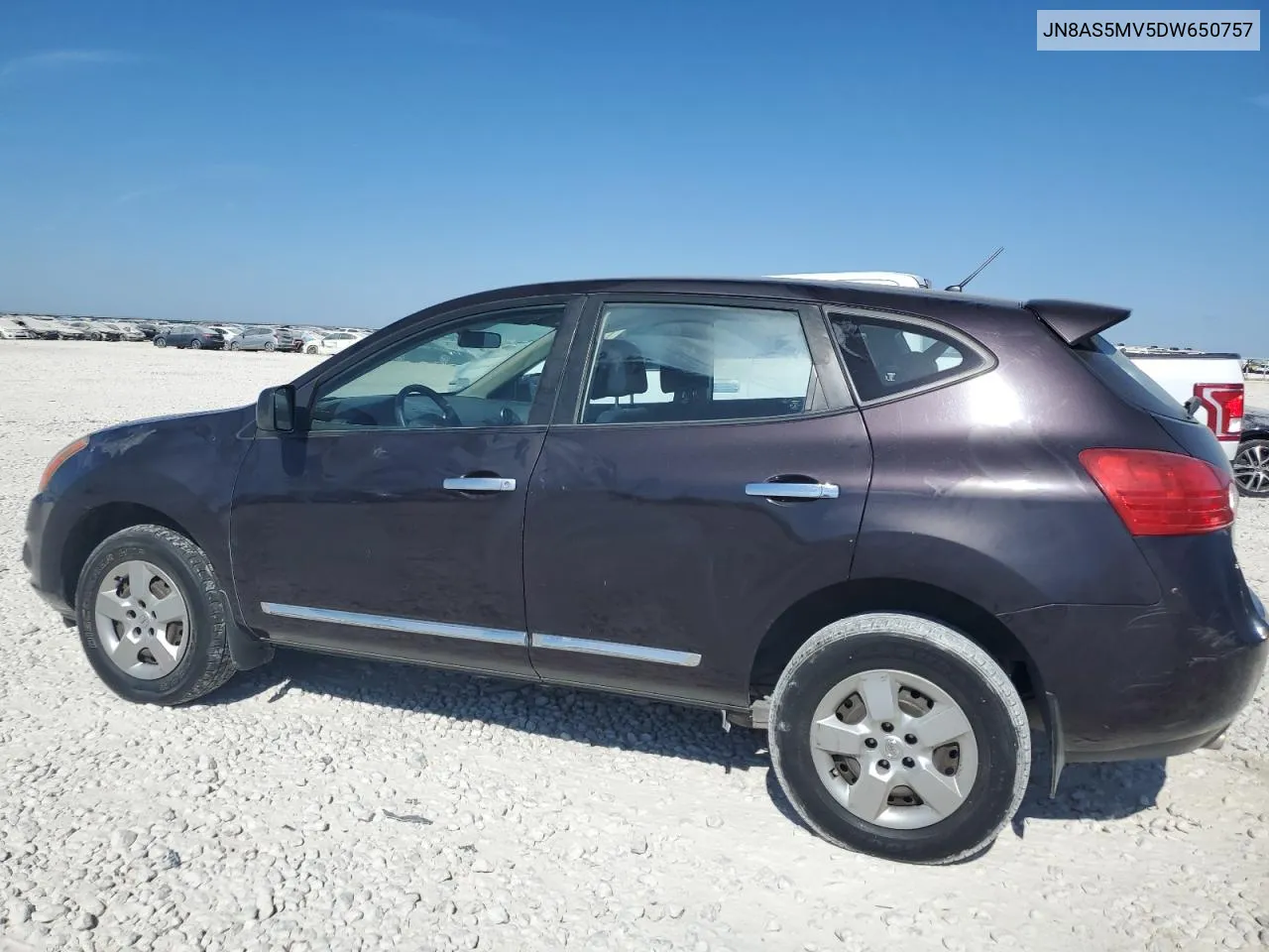 2013 Nissan Rogue S VIN: JN8AS5MV5DW650757 Lot: 76829174