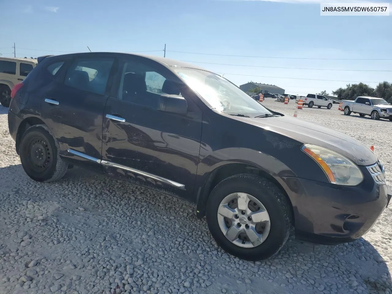 2013 Nissan Rogue S VIN: JN8AS5MV5DW650757 Lot: 76829174