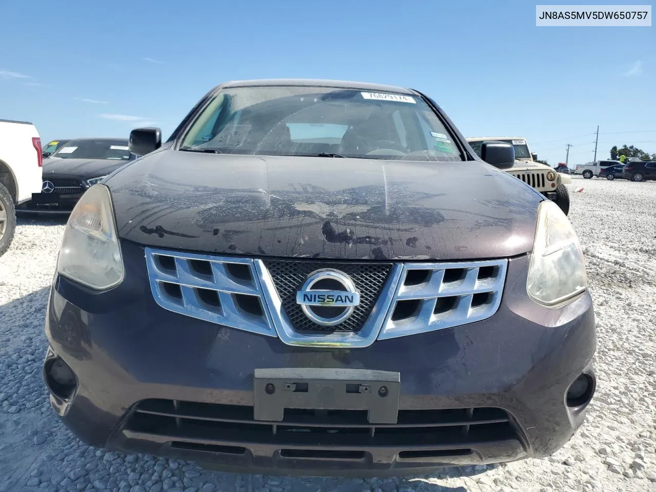 JN8AS5MV5DW650757 2013 Nissan Rogue S