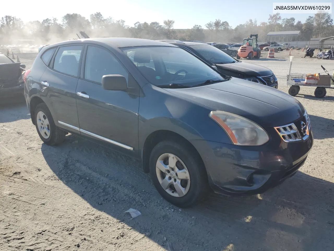 2013 Nissan Rogue S VIN: JN8AS5MVXDW610299 Lot: 77133014