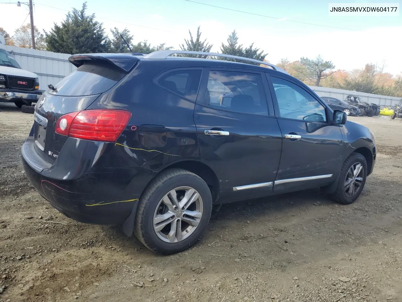 2013 Nissan Rogue S VIN: JN8AS5MVXDW604177 Lot: 77154734