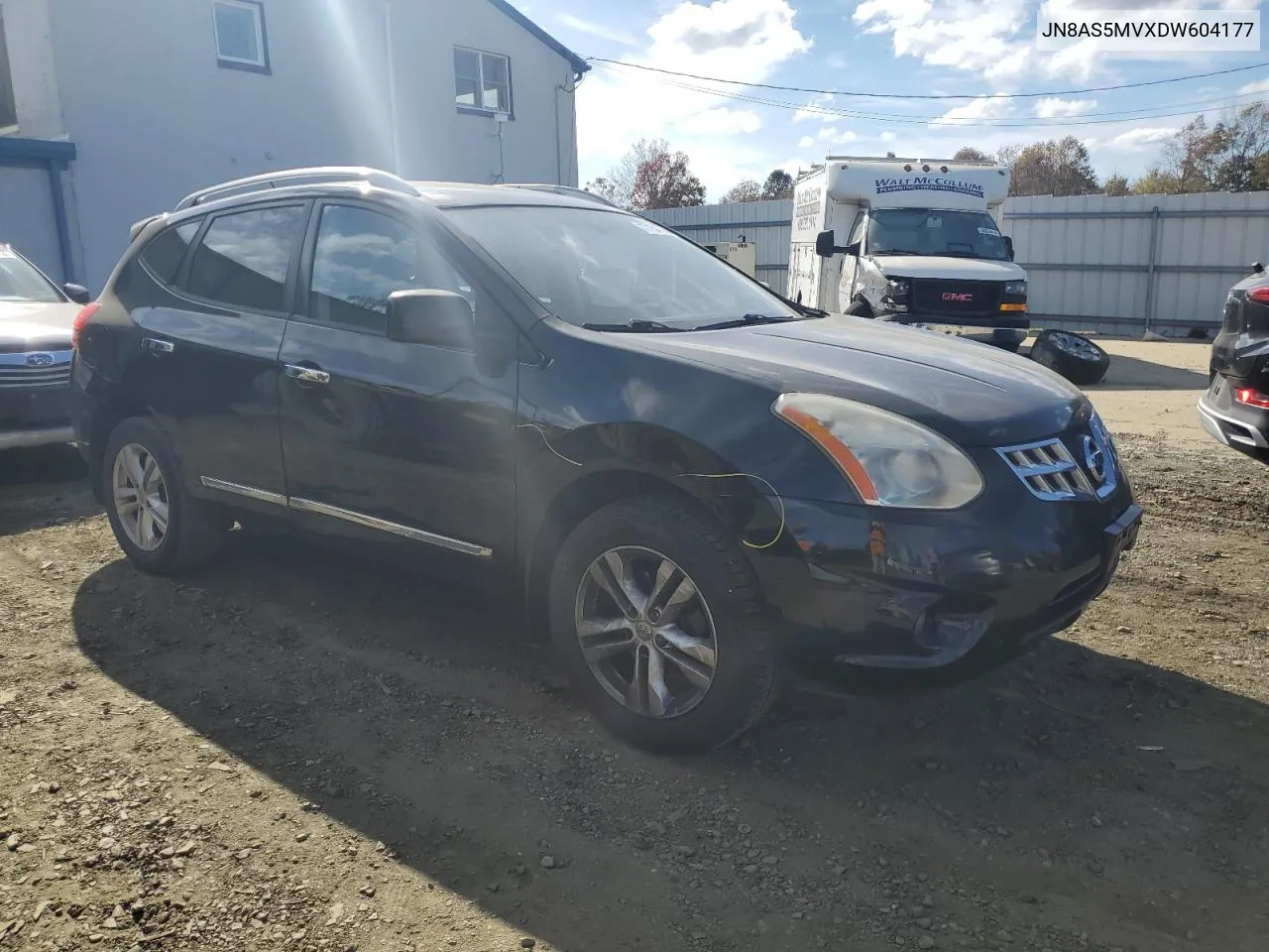 2013 Nissan Rogue S VIN: JN8AS5MVXDW604177 Lot: 77154734