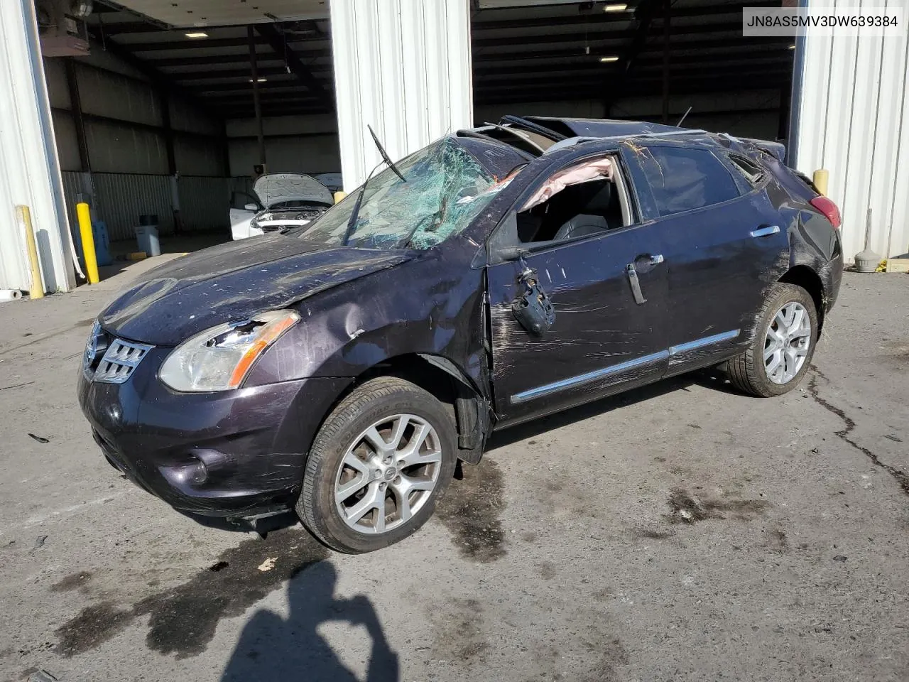 2013 Nissan Rogue S VIN: JN8AS5MV3DW639384 Lot: 77307974