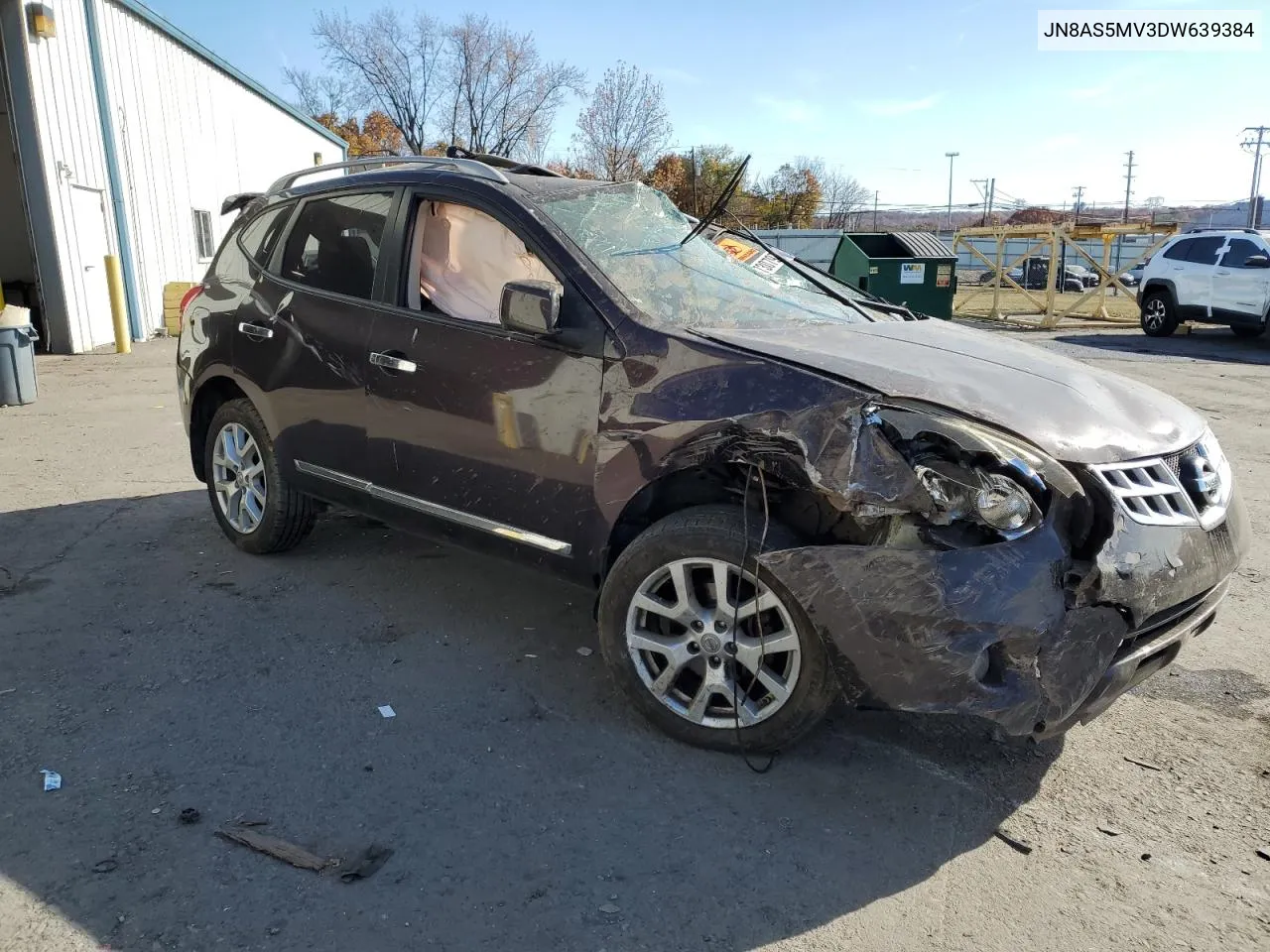 2013 Nissan Rogue S VIN: JN8AS5MV3DW639384 Lot: 77307974