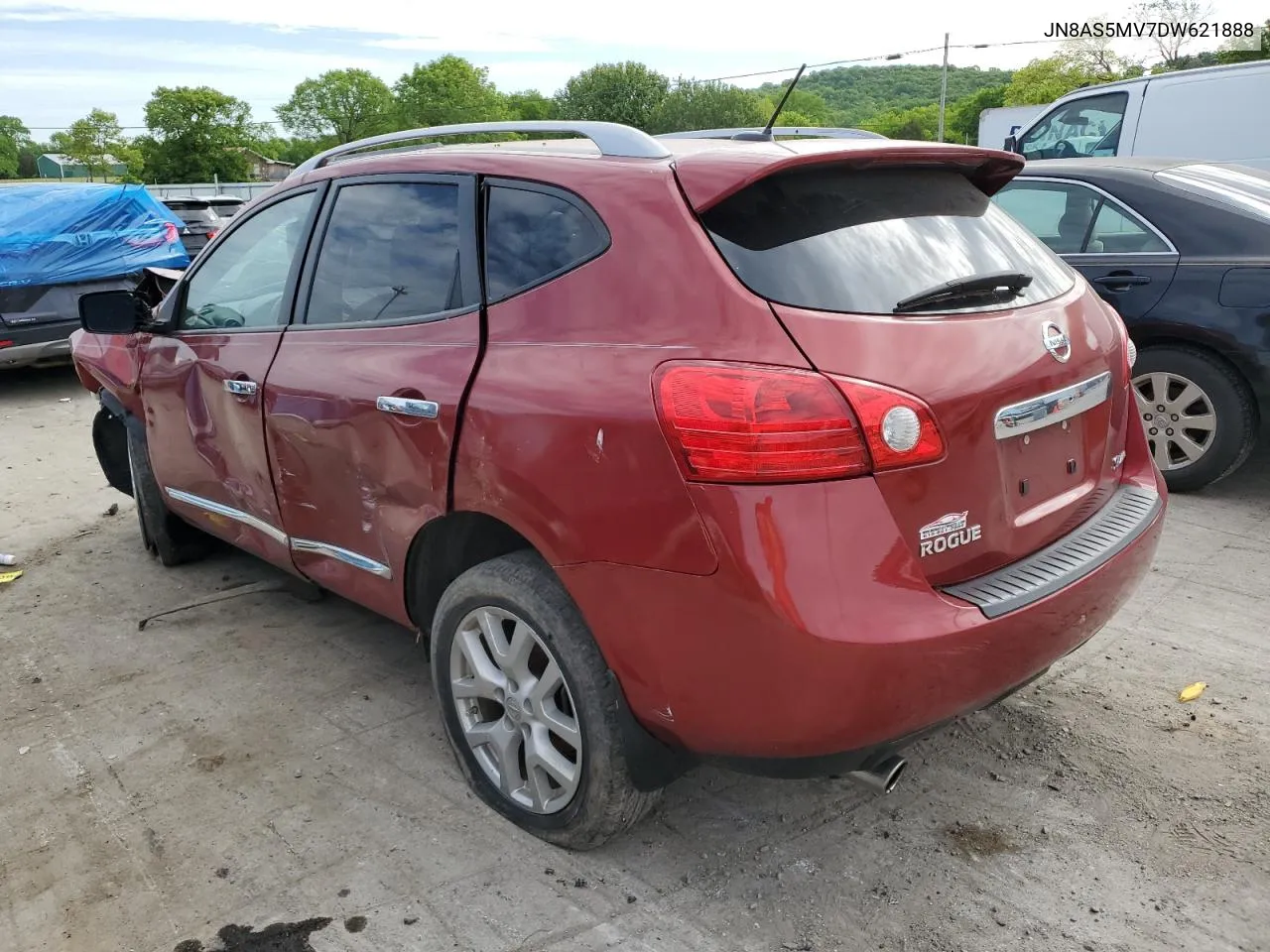 JN8AS5MV7DW621888 2013 Nissan Rogue S