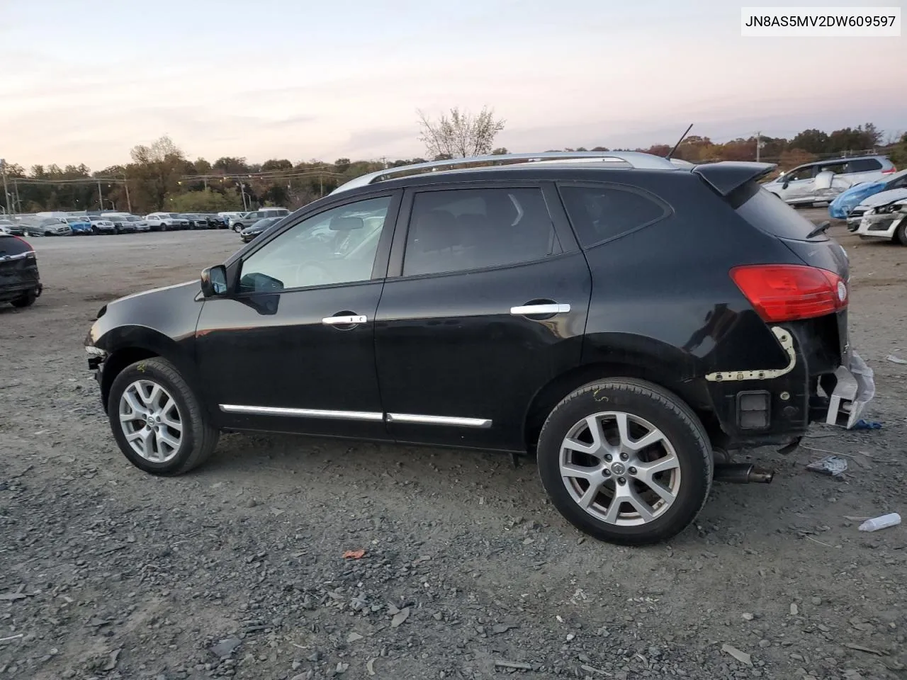 2013 Nissan Rogue S VIN: JN8AS5MV2DW609597 Lot: 77346534