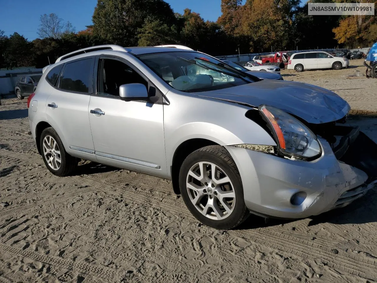 2013 Nissan Rogue S VIN: JN8AS5MV1DW109981 Lot: 77359834