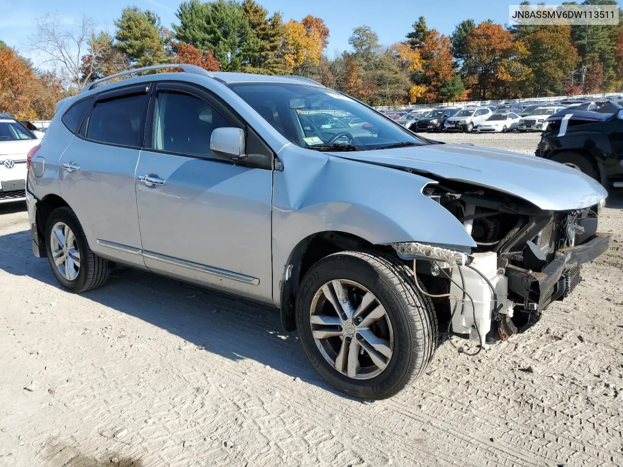 2013 Nissan Rogue S VIN: JN8AS5MV6DW113511 Lot: 77461814