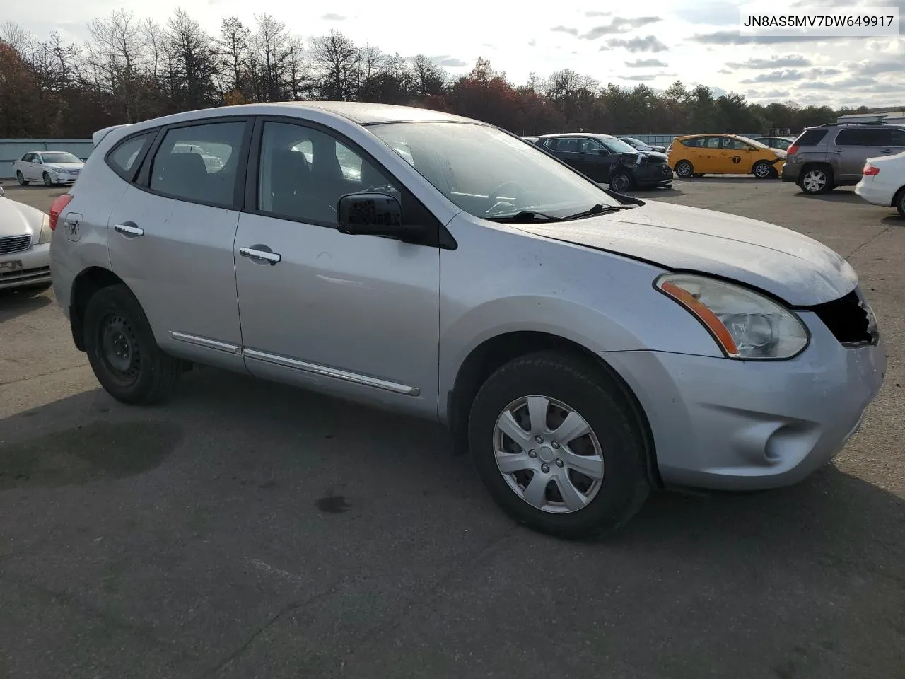 2013 Nissan Rogue S VIN: JN8AS5MV7DW649917 Lot: 77645524