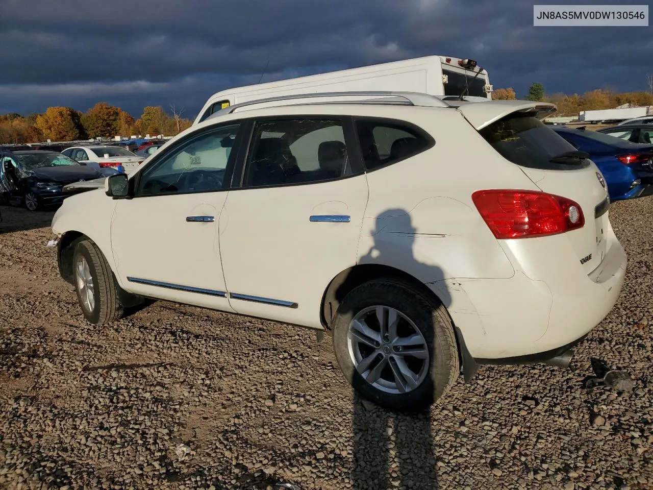 2013 Nissan Rogue S VIN: JN8AS5MV0DW130546 Lot: 77650334