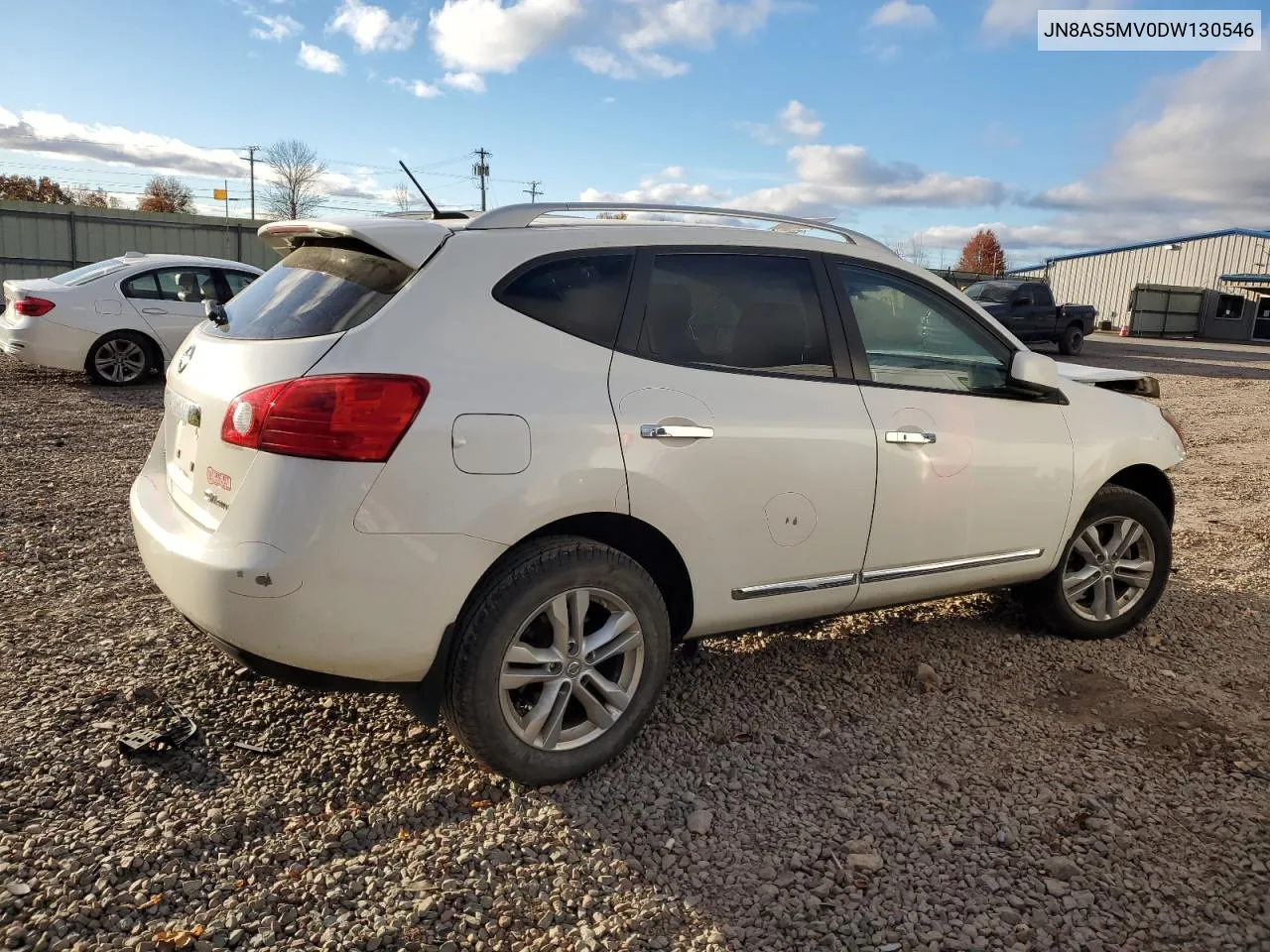 2013 Nissan Rogue S VIN: JN8AS5MV0DW130546 Lot: 77650334