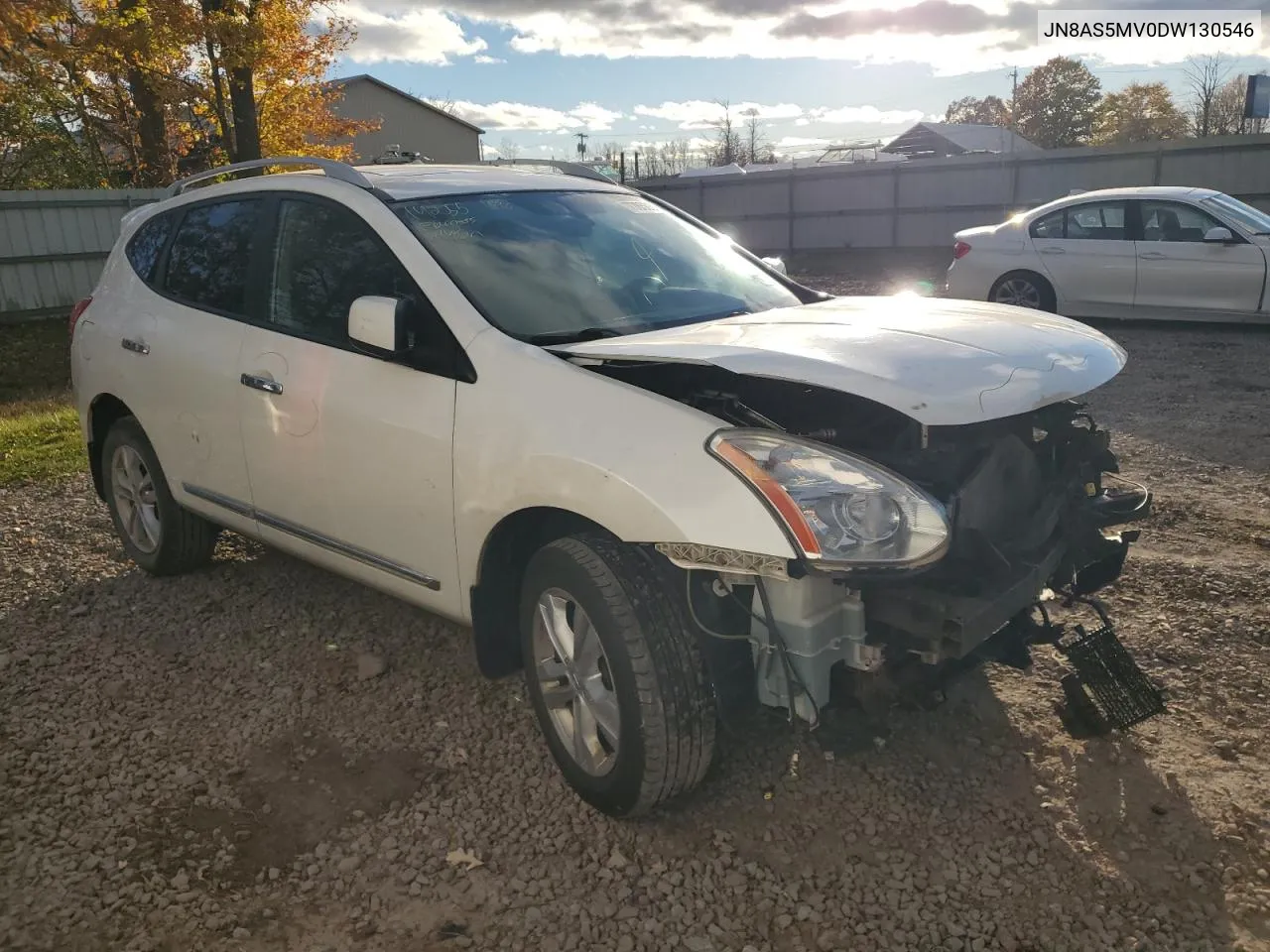 2013 Nissan Rogue S VIN: JN8AS5MV0DW130546 Lot: 77650334