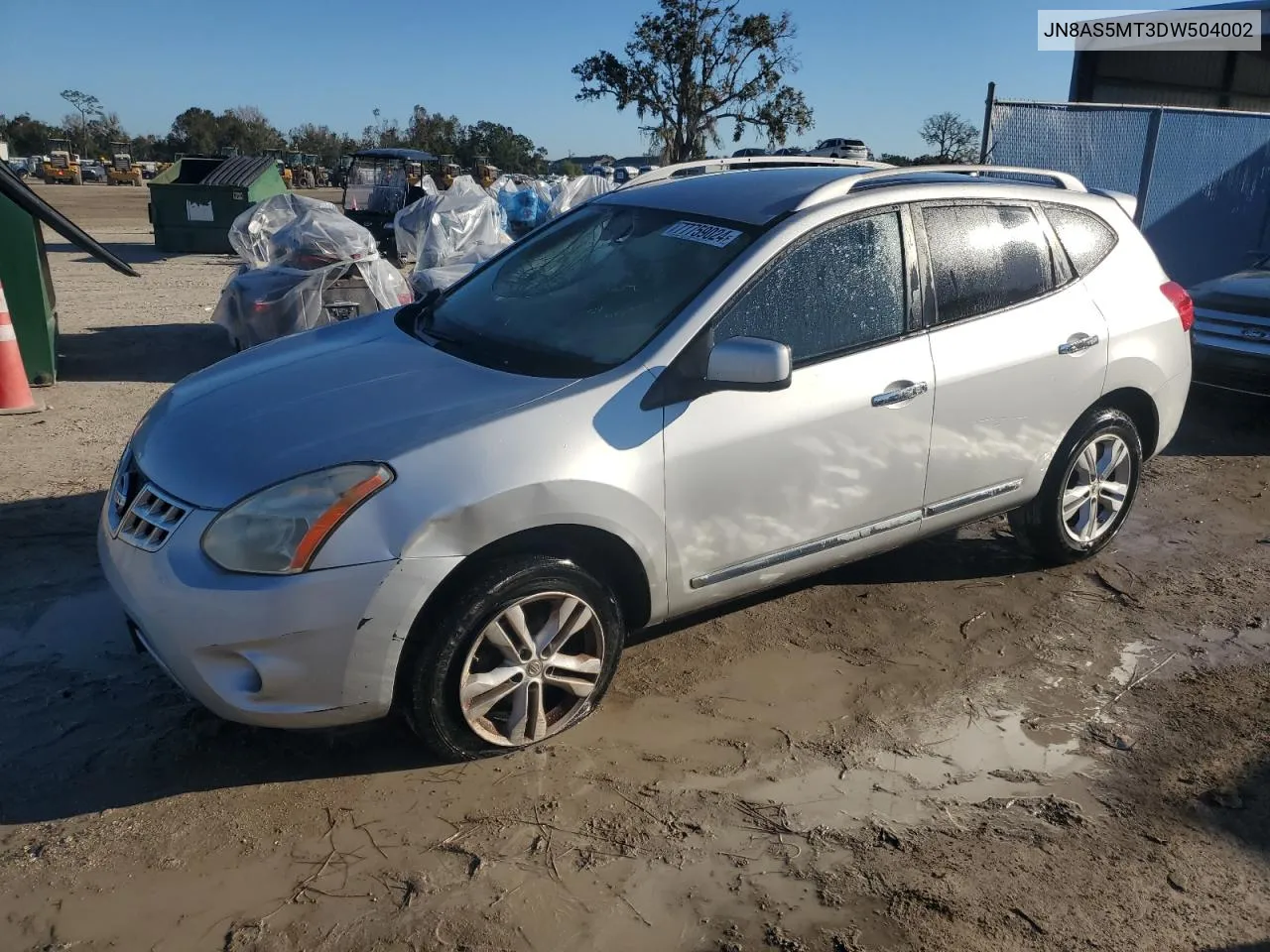 2013 Nissan Rogue S VIN: JN8AS5MT3DW504002 Lot: 77759024