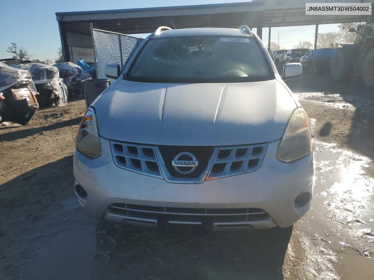 2013 Nissan Rogue S VIN: JN8AS5MT3DW504002 Lot: 77759024