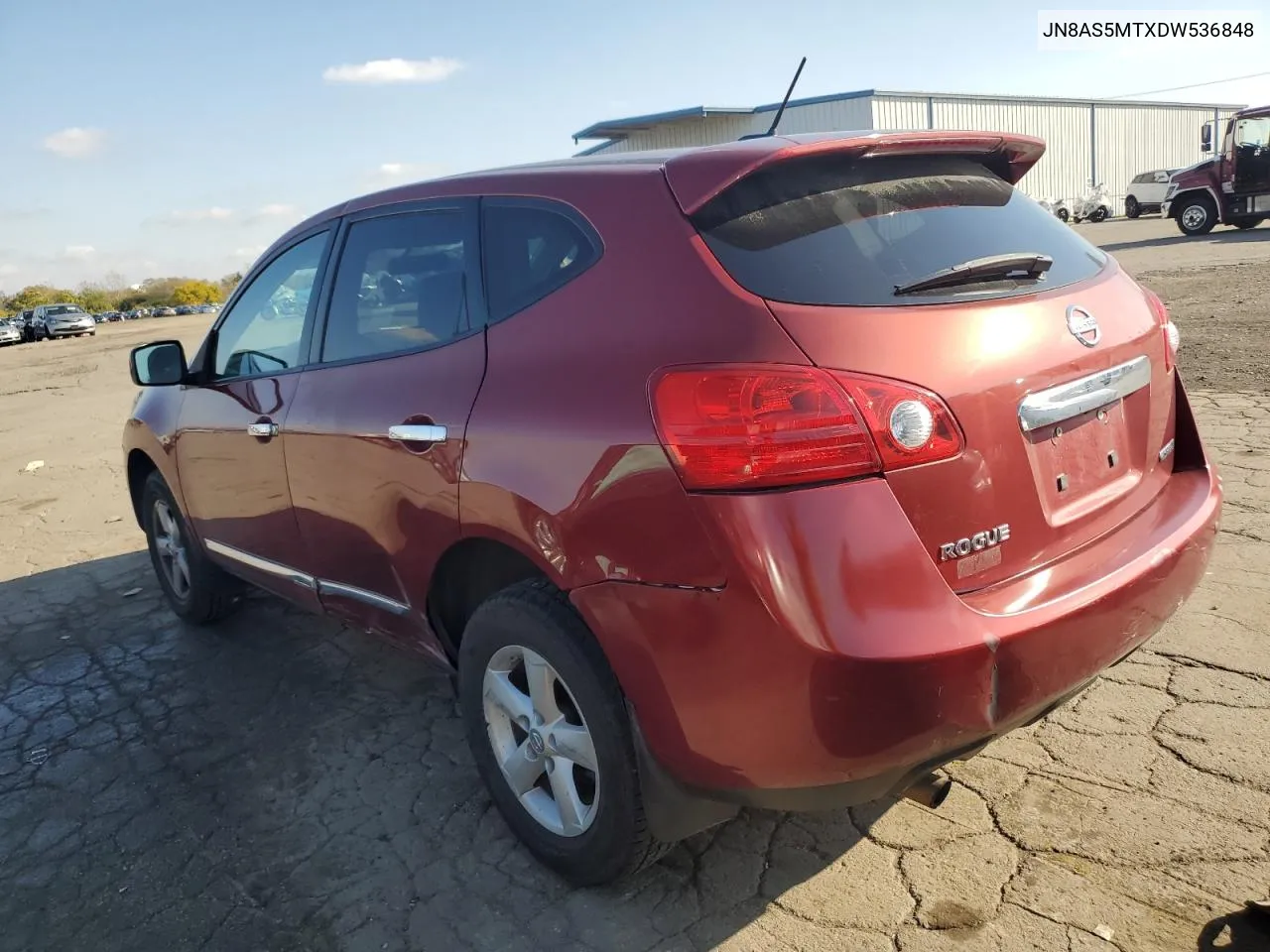 JN8AS5MTXDW536848 2013 Nissan Rogue S