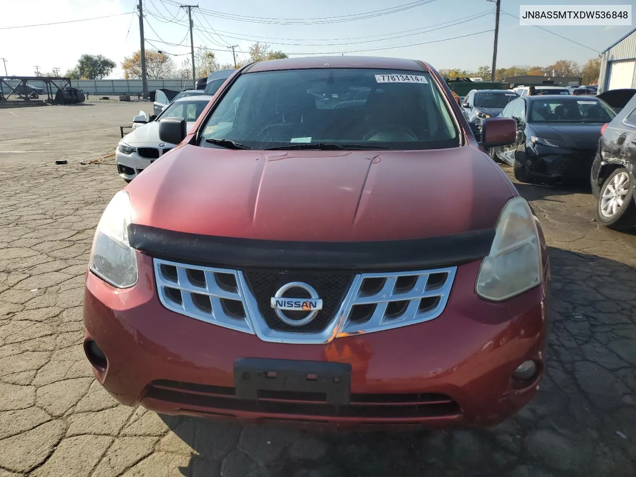 JN8AS5MTXDW536848 2013 Nissan Rogue S